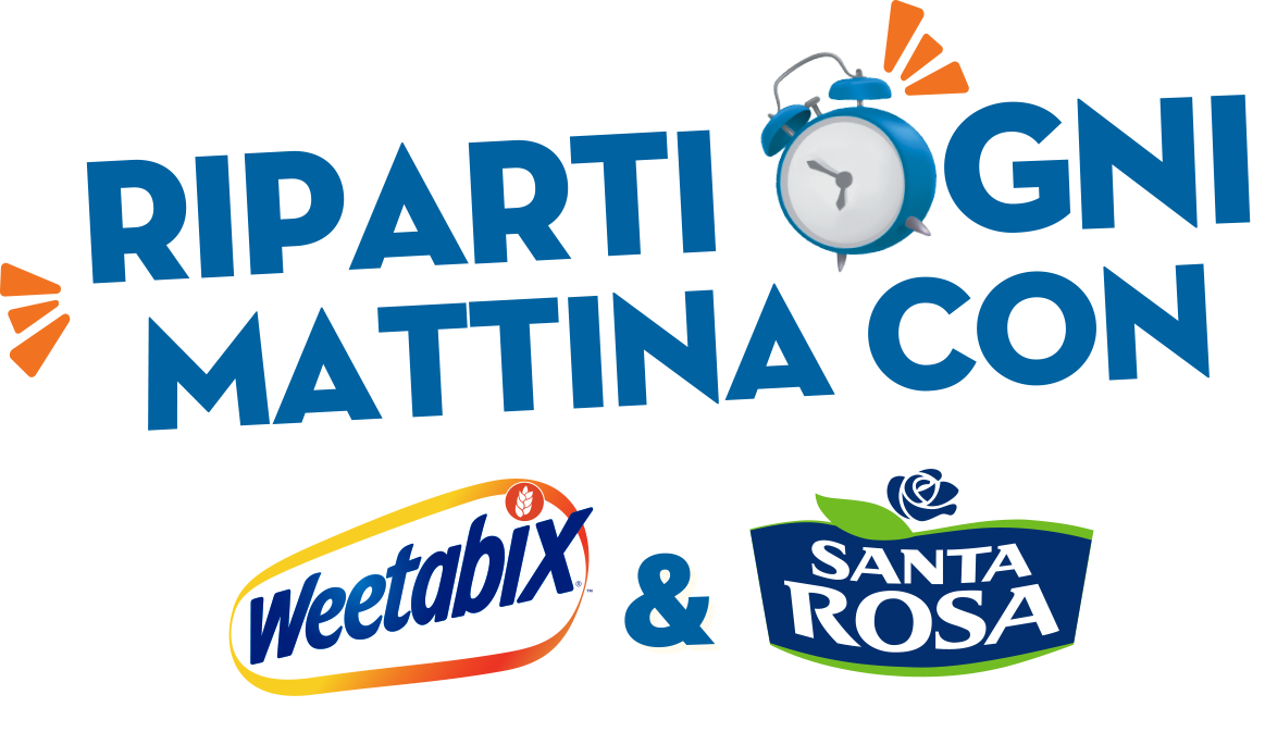 Riparti ogni mattina con Weetabix & Santa Rosa